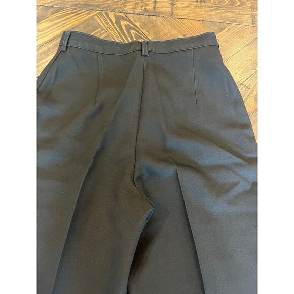 US Navy Women’s 13R Black Enlisted Service Uniform Dress Slacks Military Neutral - Picture 8 of 8